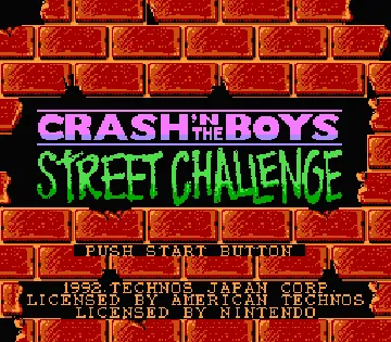 Crash 'n' the Boys - Street Challenge (USA) screen shot title